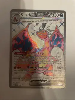 Pokemon TCG Charizard EX SV EN 056 Scarlet & Violet Promo - Image 1