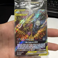 Pokemon Black Star Promo Moltres & Zapdos & Articuno GX SM210 FACTORY SEALED! - Image 1