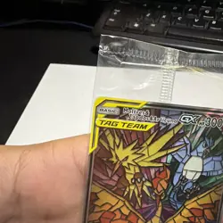Pokemon Black Star Promo Moltres & Zapdos & Articuno GX SM210 FACTORY SEALED! - Image 2