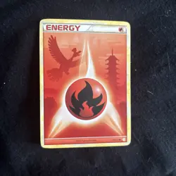 Pokemon TCG Fire Energy HeartGold SoulSilver, Regular Ho-Oh Card 116/123 - Image 2