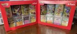 2 Pokemon Scarlet & Violet 4pk Mini Tins w/ 4 Promo cards Sealed - Image 1