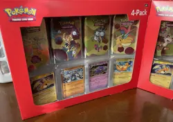 2 Pokemon Scarlet & Violet 4pk Mini Tins w/ 4 Promo cards Sealed - Image 3