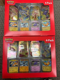 Pokemon 151 Mini Tins 4-Pack Collection Lot 2 - Image 1