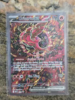 Oricorio Ex Phantasmal Flames 024 Black Star UPC Promo Pokemon TCG English . - Image 1