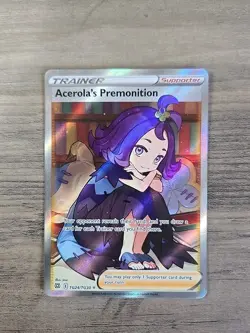 Pokemon TCG Acerola's Premonition TG24/TG30 Brilliant Stars Ultra Rare NM - Image 1