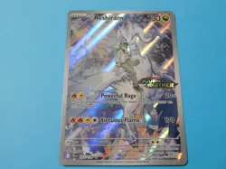 POKEMON TCG N's RESHIRAM 167/159 JOURNEY TOGETHER STAMPED ILLUSTRATION RARE MINT - Image 1