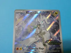 POKEMON TCG N's RESHIRAM 167/159 JOURNEY TOGETHER STAMPED ILLUSTRATION RARE MINT - Image 3