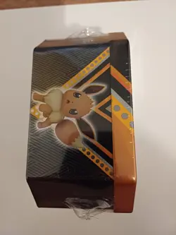 Pokemon Sword and Shield Eevee V Power Tin 2020 - Factory Sealed - Image 4
