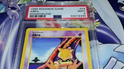 Pokemon Abra Shadowless Base set 43/102 PSA 9 - Image 2