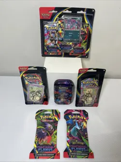 Pokemon TCG Variety Lot of 6 Items as Pictured Phantasmal Flames All New Sealed - Image 2