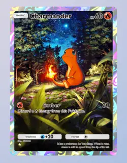 Charmander Full-Art 1?, Pokemon TCG Pocket, English, Genetic Apex, Digital - Image 1