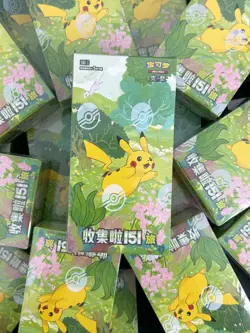 Pokemon TCG Chinese Collect 151 Journey Slim Booster Box 151C Sealed - Image 1