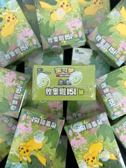 Pokemon TCG Chinese Collect 151 Journey Slim Booster Box 151C Sealed - Image 5