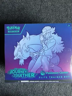 Journey Together Pokemon Center Exclusive Elite Trainer Box ETB Factory Sealed - Image 1