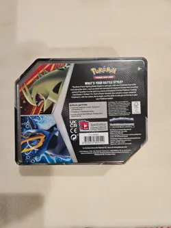 Pokemon TCG Tyranitar Strikers V Tin Factory Sealed New - Image 2