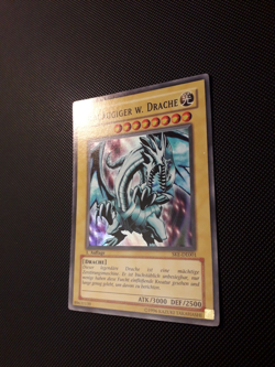 Yu-Gi-Oh! Blauaugiger w. Drache, SKE-DE001, Super Rare, 1. Auflage, Deutsch, NM- - Image 2