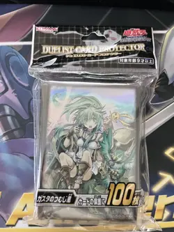 Konami Official Yugioh Card Sleeves - Wind Charmers 100 Cts - Image 1