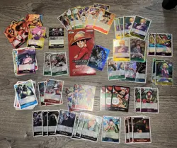One Piece TCG OP13 Carrying On His Will 240 Card Bulk Lot C UC R Holo Near Mint - Image 1