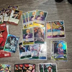 One Piece TCG OP13 Carrying On His Will 240 Card Bulk Lot C UC R Holo Near Mint - Image 4
