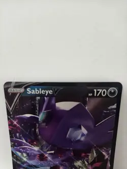 Pokemon TCG Sableye v 120/202 Ultra Rare Full Art Holo Card 2020 - Image 2