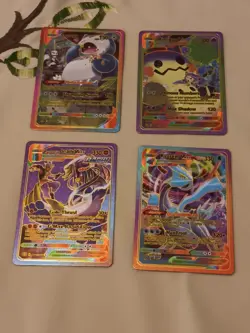 4 Pokemon Custom Fan Made Art Foil Card - Image 1