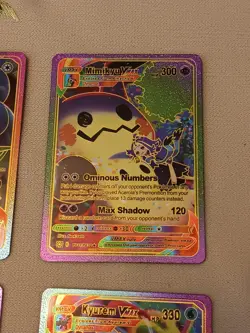4 Pokemon Custom Fan Made Art Foil Card - Image 3