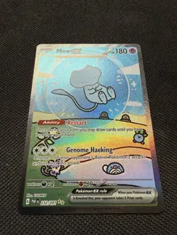 Bubble Mew ex 232/091 Special Illustration Rare Pokemon Card Paldean Fates NM - Image 3