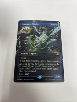 Quantum Riddler Borderless Foil Card #0305 MTG - Image 1