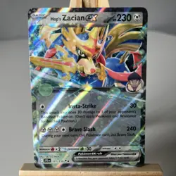 Hop's Zacian ex 111/159 Journey Together Double Rare Pokemon Card Near Mint - Image 1