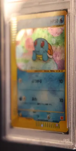 Squirtle McDonald's Promo Holo Japanese Pokemon Card 007/018 PSA 1 2002 - Image 3