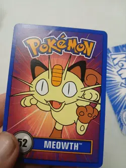 1998 Pokemon Betty Crocker Nintendo Official Promo Card Lot Meowth 52 Eevee 133 - Image 3