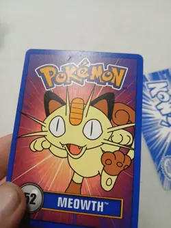 1998 Pokemon Betty Crocker Nintendo Official Promo Card Lot Meowth 52 Eevee 133 - Image 4