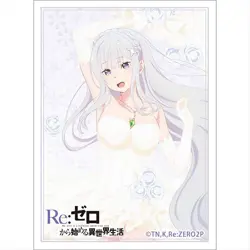 Emilia Re:ZERO -Starting Life in Another World Wedding Character Card Sleeves - Image 1
