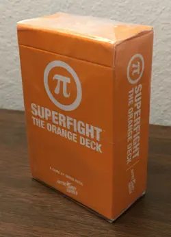 Skybound Superfight Orange Deck: 100 Nerdy Cards Game of Absurd Arguments NEW - Image 3