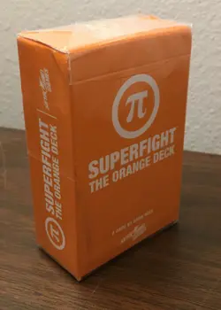 Skybound Superfight Orange Deck: 100 Nerdy Cards Game of Absurd Arguments NEW - Image 4