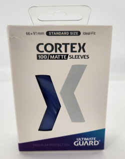 100 ULTIMATE GUARD CORTEX BLUE MATTE STANDARD SIZE Card SLEEVES Deck Protector - Image 2