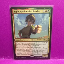 Toph Hardheaded Teacher - N/M Avatar The Last Airbender Magic The Gathering MTG - Image 1
