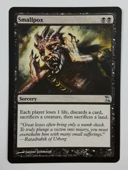 MTG Smallpox Time Spiral Regular Uncommon - Image 1