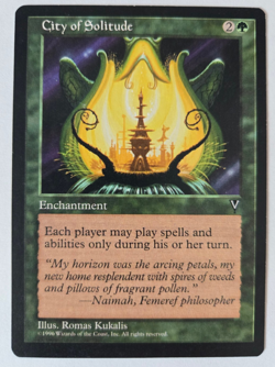 MTG - City of Solitude - Visions - Magic the Gathering - NM - Image 1