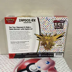 NEW- Pokemon Scarlet & Violet 151 Zapdos & Alakazam EX Collection Box Lot-Sealed - Image 3