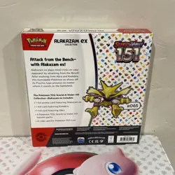 NEW- Pokemon Scarlet & Violet 151 Zapdos & Alakazam EX Collection Box Lot-Sealed - Image 5