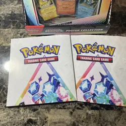 4PC Pokemon TCG Prismatic Evolutions Sealed Poster Collection Brand New 2postr - Image 4