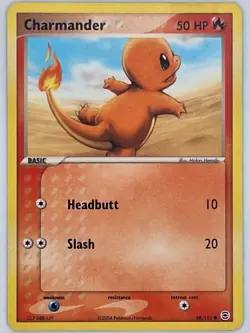 Charmander 58/112 Pokemon - FireRed and LeafGreen MP - Image 1