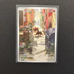 Pokemon TCG Mega Evolution Litleo 139/132 Illustration Rare English NM Single! - Image 1