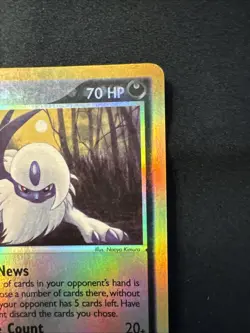 Pokemon TCG EX Dragon Absol Reverse Holo #1/97 MP Condition - Image 4