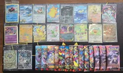 Pokemon TCG LOT Sealed Packs / Promos / IRs / Full Art / Destined /Phantasmal - Image 1