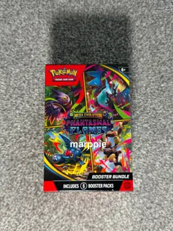 🔥Pokemon TCG Phantasmal Flames Booster Bundle X6 Packs Factory Sealed✅ - Image 1