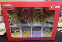Pokemon 151 Mini Tin 4-Pack Sam’s Club Exclusive Display • Sealed Set w/ Promos - Image 1