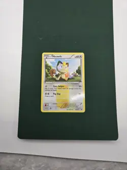 Pokemon TCG Meowth 102/101 Noble Victories Secret Rare Holo - Image 1