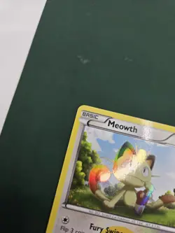 Pokemon TCG Meowth 102/101 Noble Victories Secret Rare Holo - Image 2